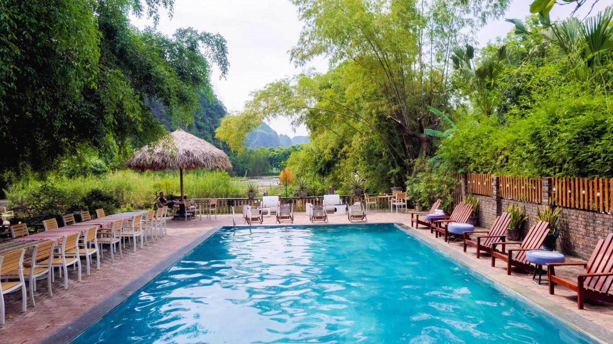 Tam Coc Central Bungalow-Hostel Vu Lam Dış mekan fotoğraf