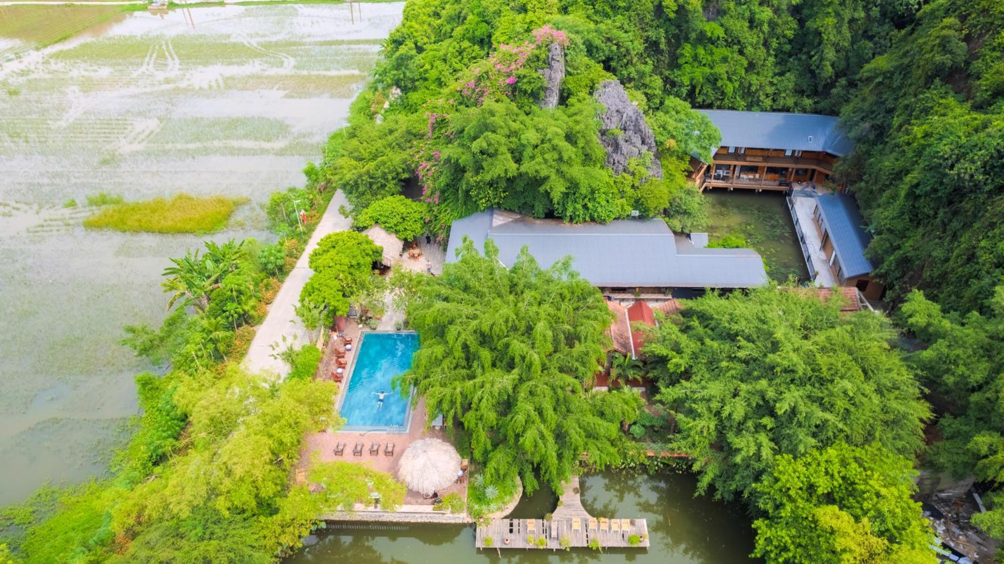 Tam Coc Central Bungalow-Hostel Vu Lam Dış mekan fotoğraf