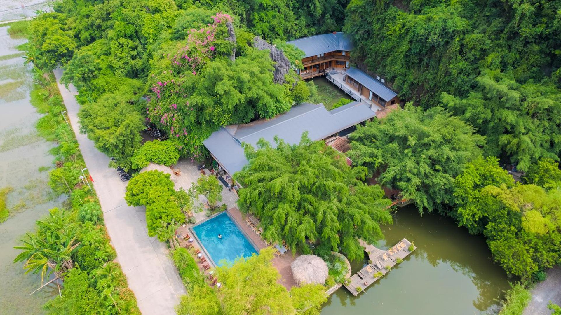 Tam Coc Central Bungalow-Hostel Vu Lam Dış mekan fotoğraf