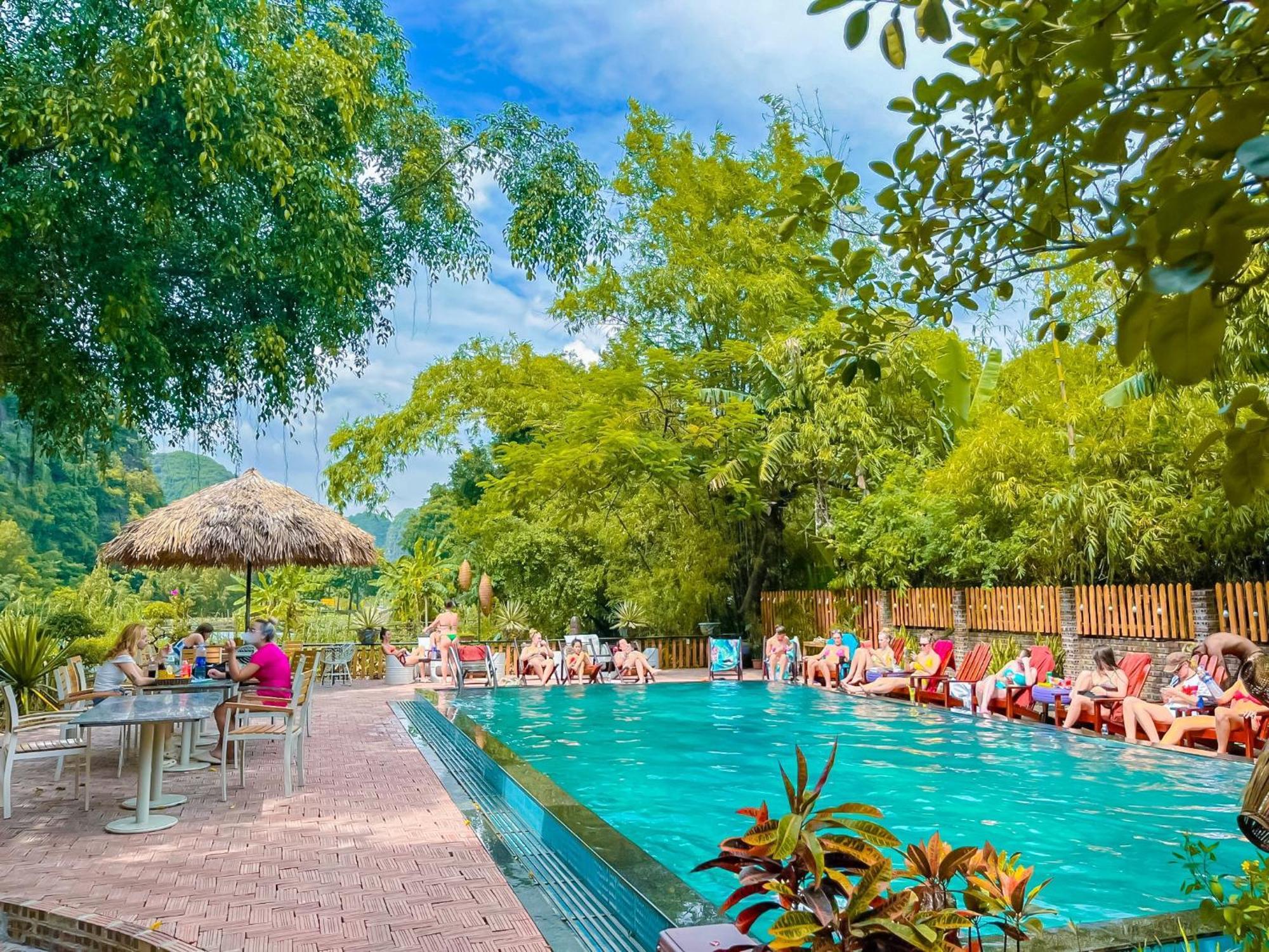 Tam Coc Central Bungalow-Hostel Vu Lam Dış mekan fotoğraf