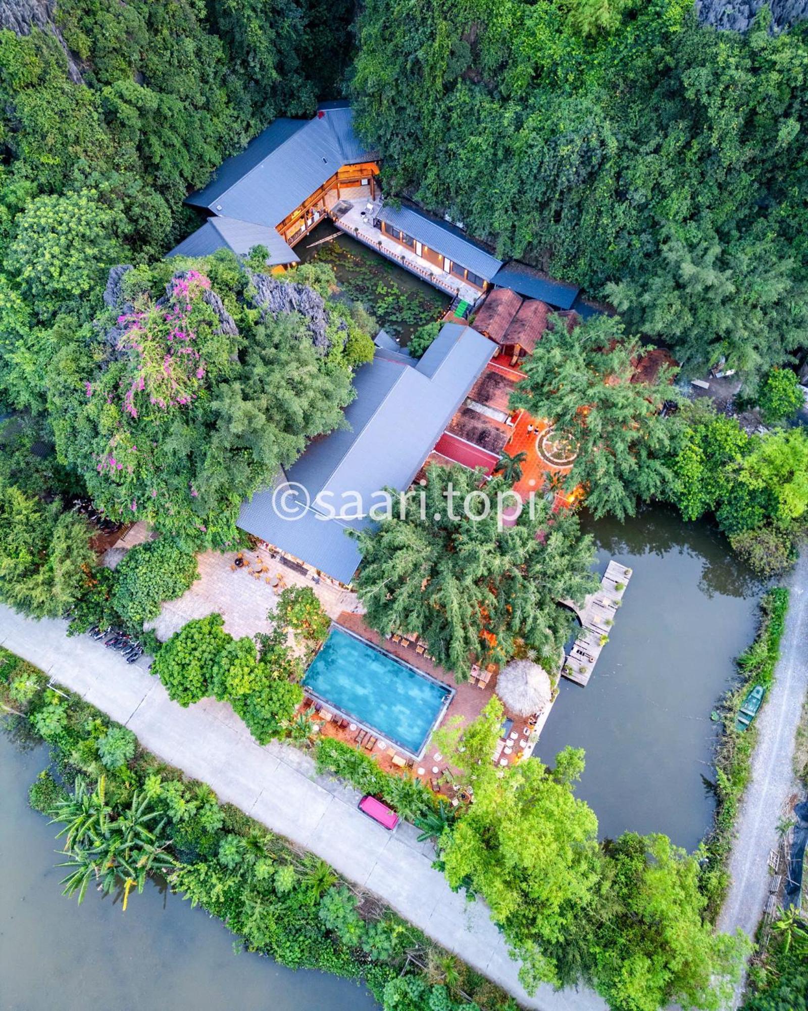 Tam Coc Central Bungalow-Hostel Vu Lam Dış mekan fotoğraf